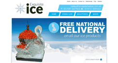 Desktop Screenshot of exquisiteice.co.uk